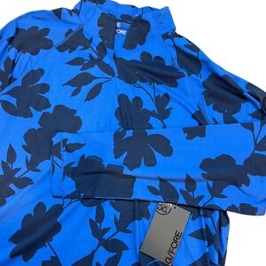 NWT G/Fore Luxe 1/4 Zip Golf Pullover Mid Layer Racer Blue G4MF23K123C Men's XL